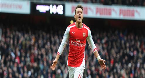 أوزيل: قادر على التتويج بالكرة الذهبية مع آرسنال خلال عامين